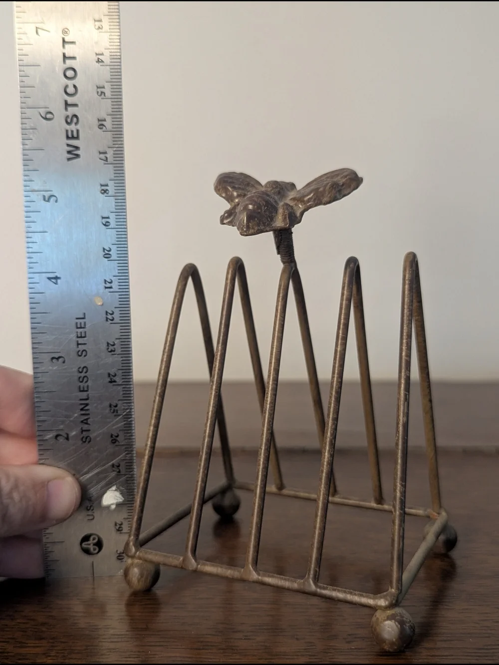 Helmsie Coaster Set with Metal Bumblebee Caddy - Set of 4 From Anthropologie